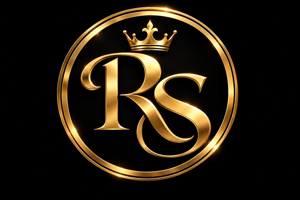 RS luxury monogram logo for Robert Santillana